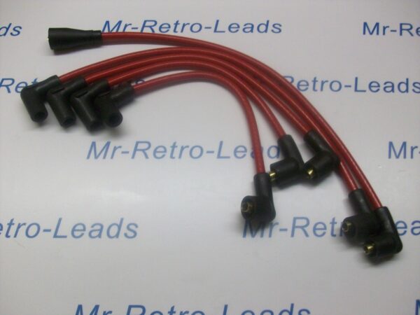 Red 8mm Performance Ignition Leads For Mgb 1974 > 1981 Quality Hand Built Leads