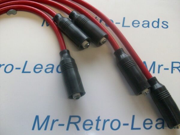 Red 8mm Performance Ignition Leads For Audi 100 80 2.0 A6 C4 B4 Quattro Abk