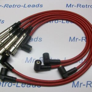Red 8mm Performance Ignition Leads For Transporter Box 2.0 T25 Camper Quality