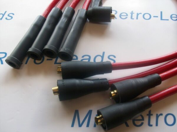 Red 8mm Performance Ignition Leads Ford Pinto 4 Cylinder Quality Hand Built