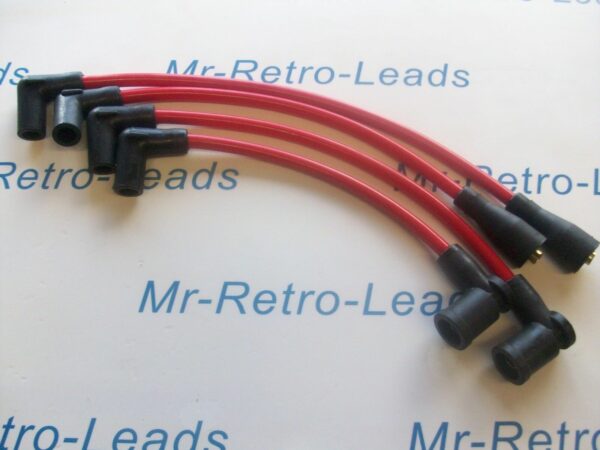Red 8mm Performance Ignition Leads For The Rx-7 Rx7 13b Twin Turbo Quality Leads