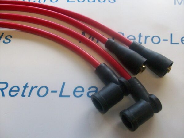 Red 8mm Performance Ignition Leads For The Rx-7 Rx7 13b Twin Turbo Quality Leads