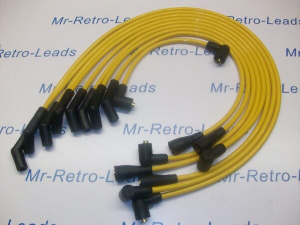 Yellow 8mm Performance Ignition Leads Rover Sd1 Sdi 3.0l 3.5l 3.9l V8 Hand Built