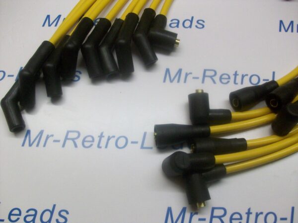 Yellow 8mm Performance Ignition Leads Rover Sd1 Sdi 3.0l 3.5l 3.9l V8 Hand Built