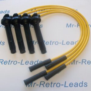 Yellow 8mm Performance Ignition Leads Will Fit Subaru Impreza Legacy Quality Ht