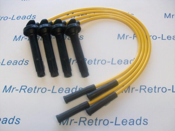 Yellow 8mm Performance Ignition Leads Will Fit Subaru Impreza Legacy Quality Ht