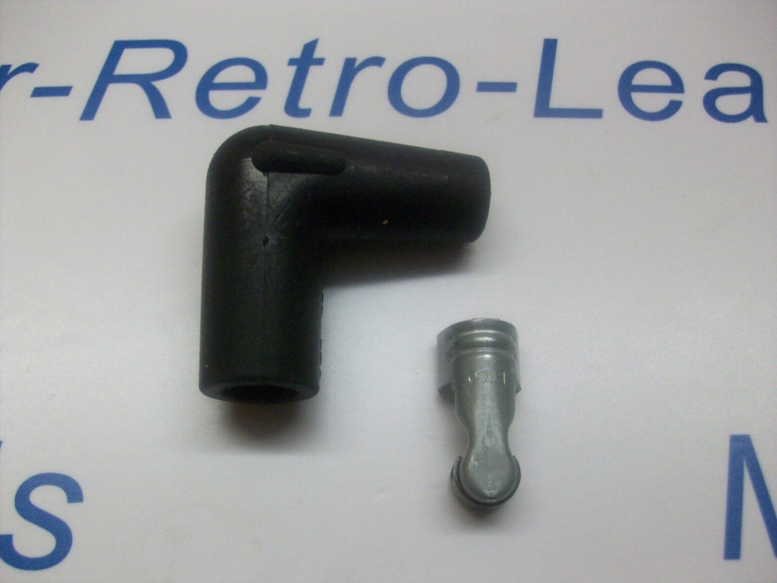 90" Degree Ignition Lead Spark Plug Rubber Boot Fitting 90" Spark Plug