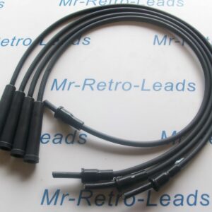 Black 7mm Ignition Leads Escort Rs1600i 1982 > 83 Only With Twin Coil Pack