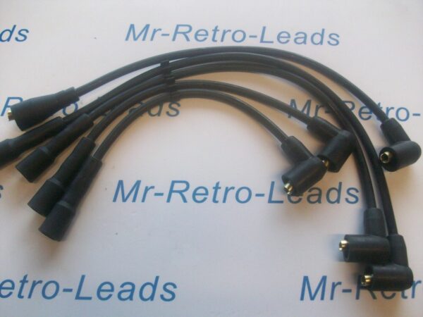 Black 7mm Ignition Leads Triumph Tr3 Tr4 Tr4a Quality Ht Leads Hand Built