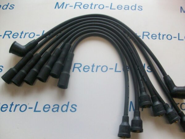 Black 7mm Ignition Leads Mg Mgc Gt 6 Cylinder Quality Hand Built Leads
