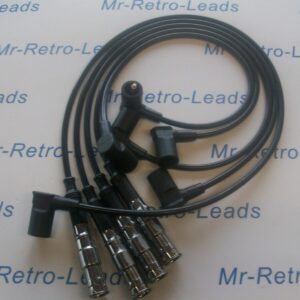 Black 7mm Performance Ignition Leads Fits The Mercedes 190 200 1982 > 1993