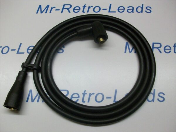 Black 8mm Extra Long Ignition Coil Lead 1.5 Meter Ht Cars From  50s / 70s & More