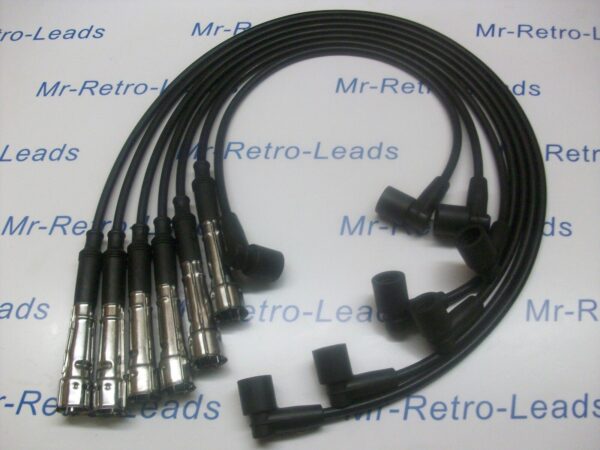 Black 8mm Ignition Leads Will Fit Mercedes Sl 280 Sl 280 Slc Quality Hand Built.