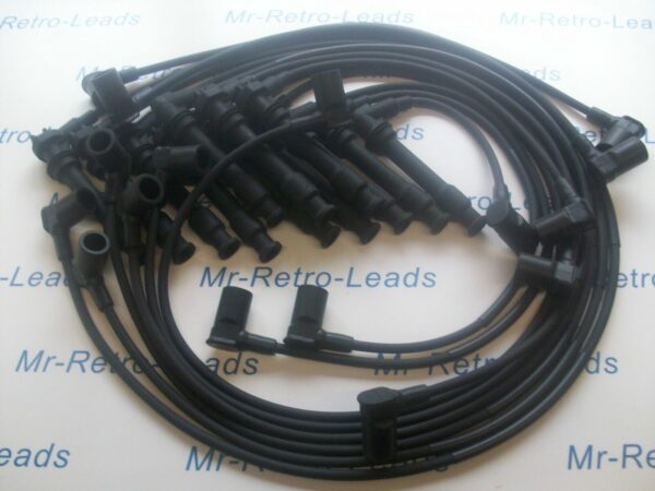 Black 8mm Ignition Lead Set For The 911 964 Awd 3.6 Carrera 4 1988 > 1993 Coupe