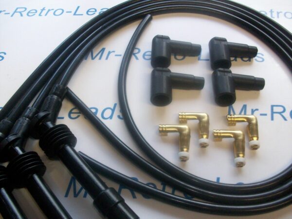 Black 8mm Performance Ignition Lead Kit C20xe 2.0 Astra Cavalier Racing Quality
