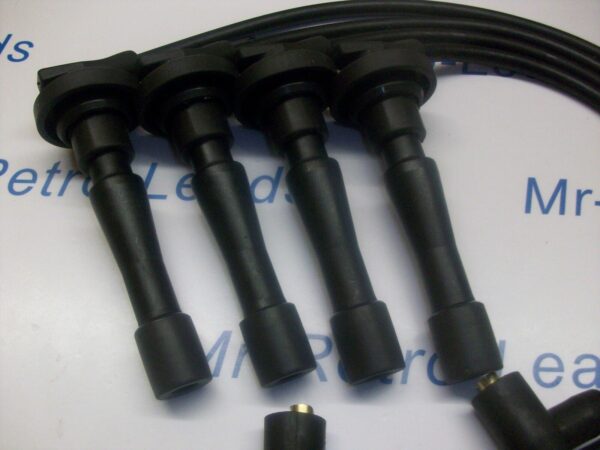 Black 8mm Performance Ignition Leads For The Civic B16 B18 Dohc Engines Quality
