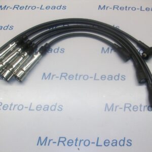 Black 8mm Performance Ignition Leads Golf Mk1 Gti   M4 Fitment Cap Quality Leads