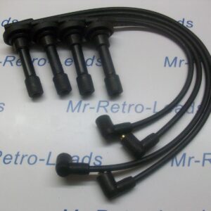 Black 8mm Performance Ignition Leads For The Civic D16 Dohc Engines Quality Lead