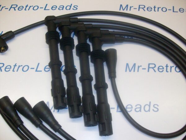 Black 8mm Performance Ignition Leads For The Sierra Cosworth Rs 16v Quality Ht