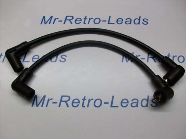 Black 8mm Performance Ignition Leads To Fit. Harley Davidson 2 Leads 11" Long