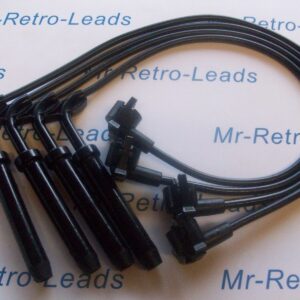 Black 8mm Performance Ignition Leads Escort Mk5 Fiesta Mk3 Turbo Xr2i I.6i Efi