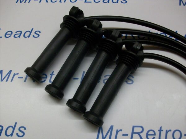 Black 8mm Performance Ignition Leads For The Fiesta St150 Mk6 Vi Quality Leads
