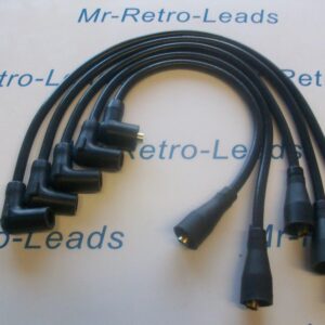 Black 8mm Performance Ignition Leads Willys Jeep 1941 > 1945 Quality Built Leads