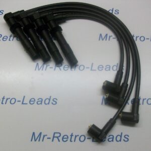 Black 8mm Performance Ignition Leads Golf Bora 1.6 1.4 16v Quality Ht Leads