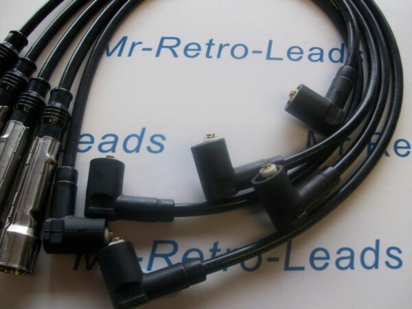 Black 8mm Performance Ignition Leads Golf G60 Jetta 1.6 1.8 Gti Quality Ht Leads