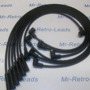 Black 8mm Performance Ignition Leads For Rover Sdi 2200 2600 Quality Leads Ht..