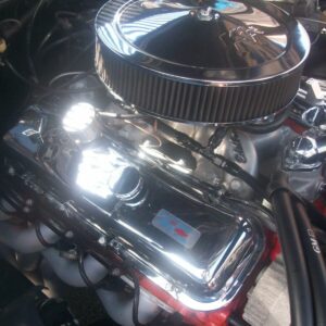 Black 8mm Performance Ignition Leads Chevrolet Chevy Big Block 454 Din Diz Cap