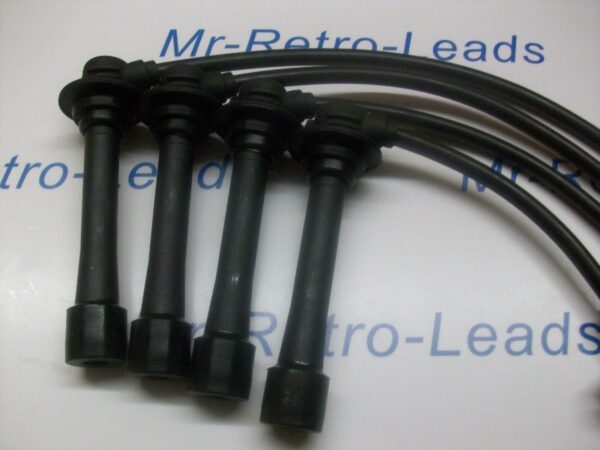 Black 8mm Performance Ignition Leads For The Mx5 Mk1 Mk2 1.6 1.8 Eunos Quality