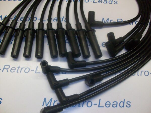 Black 8mm Performance Ignition Leads For Dodge Viper V10 Quality Hand Built Lead