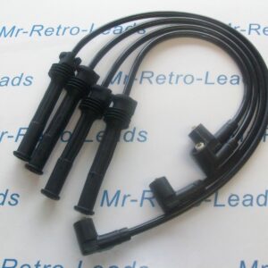 Black 8mm Performance Ignition Leads Clio Mk11 2.0 16v Sport Punto Quality Leads