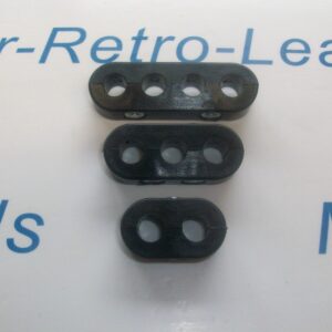 Black 8mm Spark Plug Ignition Lead Separator Holder Clamp Spacer Separator Kit