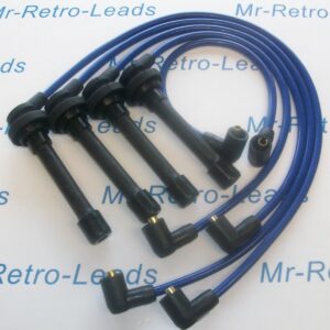 Blue 8.5mm Performance Ignition Leads For The Primera Gt Gti Sunny Gtir Pulsar