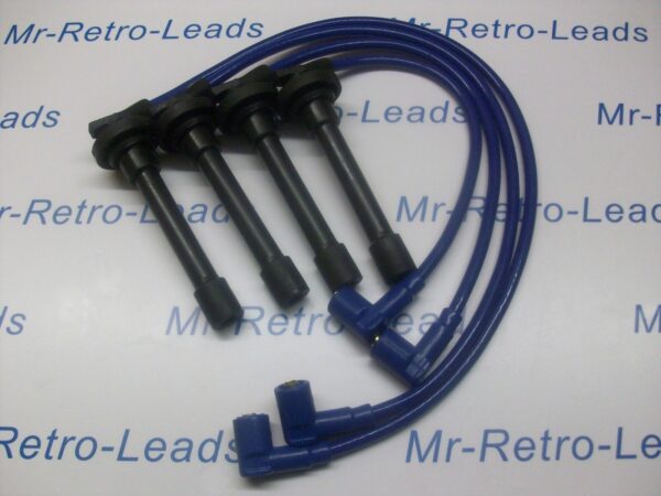 Blue 8.5mm Performance Ignition Leads Fit Type R Accord Prelude 2.2 2.0 Vtec 4ws