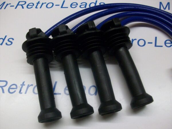 Blue 8.5mm Performance Ignition Leads For The Focus Zetec Silver Top Quality Ht