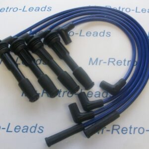 Blue 8.5mm Performance Ignition Leads Williams Renault 19 Clio 2.0i 1.8i 16v
