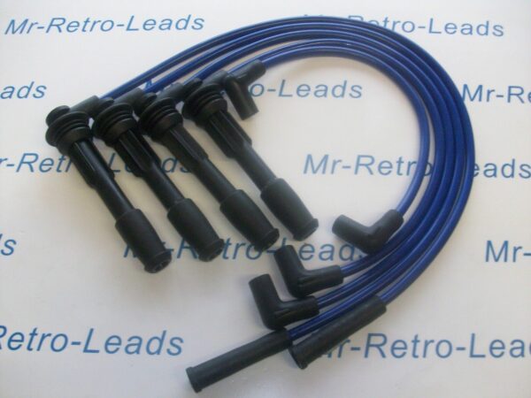 Blue 8.5mm Performance Ignition Leads Williams Renault 19 Clio 2.0i 1.8i 16v