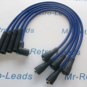 Blue 8.5mm Performance Ignition Leads Triumph Tr7 Early Type Quality Ht Leads