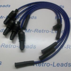 Blue 8.5mm Performance Ignition Leads For 106 205 306 309 405 1987> Quality Ht