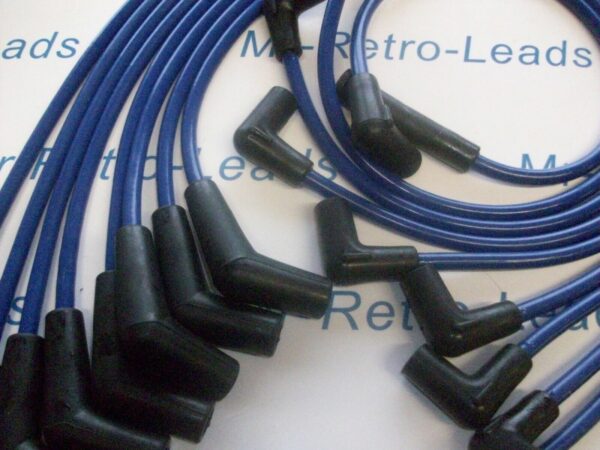 Blue 8.5mm Performance Ignition Leads Chevrolet Chevy Big Block 454 Hei Cap