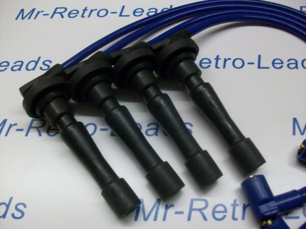 Blue 8.5mm Performance Ignition Leads For The Civic B16 B18 Dohc Engines Quality