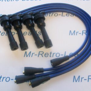 Blue 8.5mm Performance Ignition Leads Fits Mitsubishi Galant Lancer Gsr Vr-4 Ht