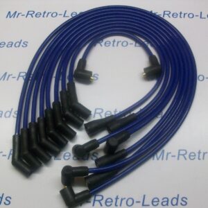 Blue 8.5mm Performance Ignition Leads For Triumph Stag V8 Quality Built Leads Ht