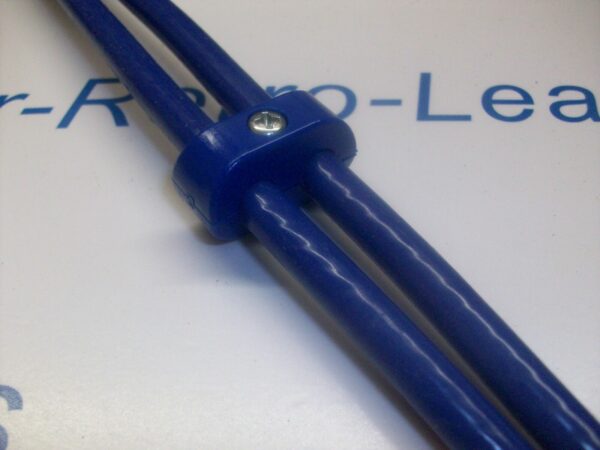 Blue 8mm Ignition Lead Ht Clip Holder Separator Clamp Holder Spacers Kit 2 Way