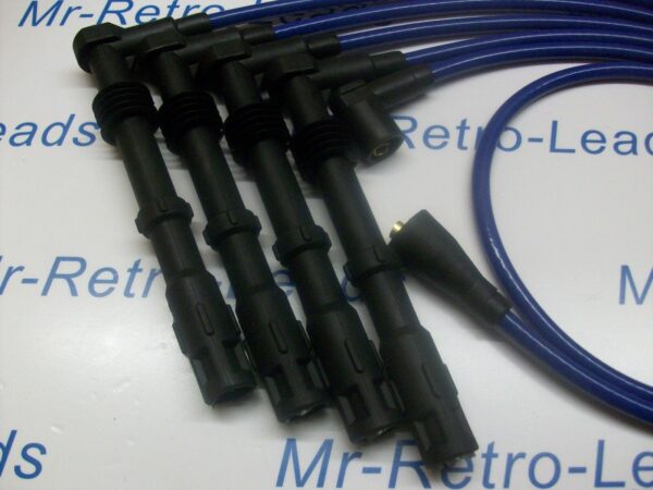 Blue 8mm Performance Ignition Leads For The Sierra Cosworth Rs 16v Quality Leads