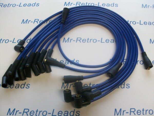 Blue 8mm Performance Ignition Leads Rover Sd1 Sdi 3.0l 3.5l 3.9l V8 Hand Built