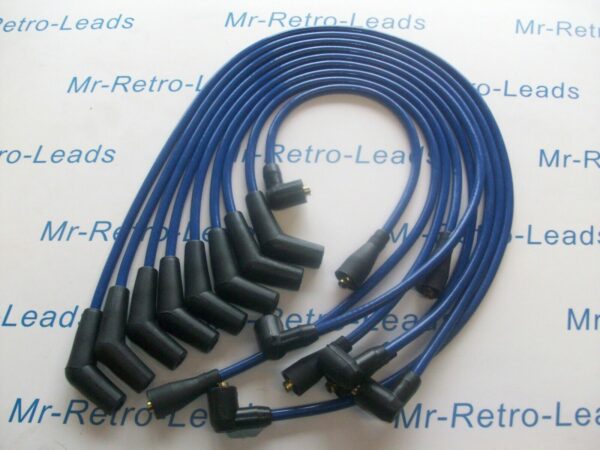 Blue 8mm Performance Ignition Leads For The Tvr Chimaera V8 Lucas Distributor